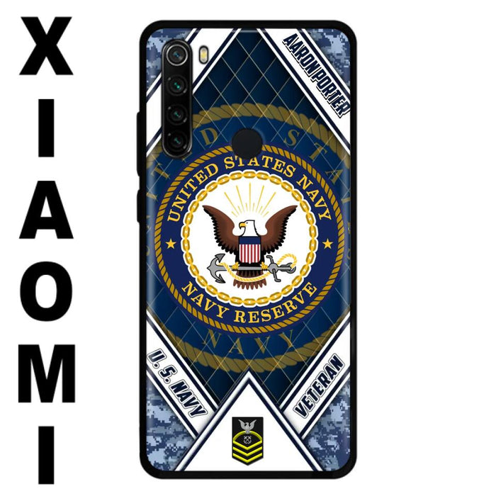 Custom Personalized Veteran Phone Case - Gift Idea For Veteran - Case For Xiaomi, Oppo And Huawei