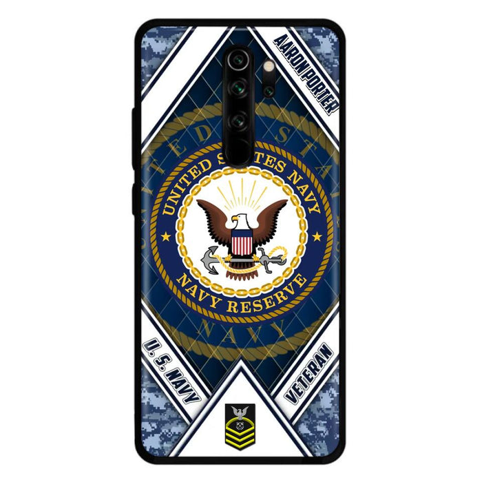 Custom Personalized Veteran Phone Case - Gift Idea For Veteran - Case For Xiaomi, Oppo And Huawei