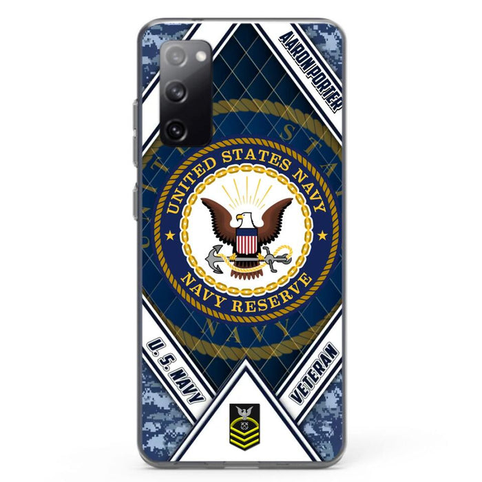 Custom Personalized Veteran Phone Case - Gift Idea For Veteran - Case For iPhone And Samsung