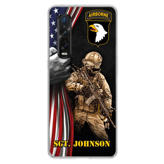 Custom Personalized Veteran Phone Case - Gift Idea For Veteran - Case For Xiaomi, Oppo And Huawei