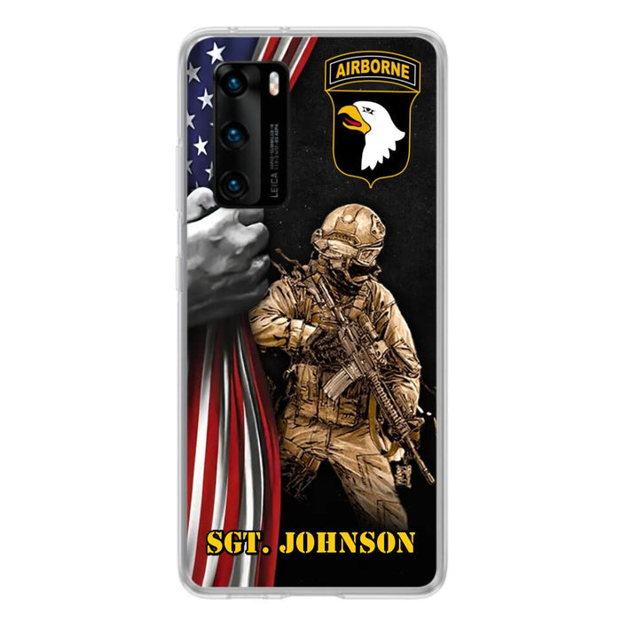 Custom Personalized Veteran Phone Case - Gift Idea For Veteran - Case For Xiaomi, Oppo And Huawei