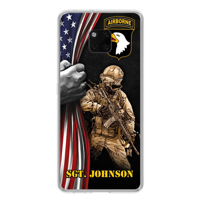 Custom Personalized Veteran Phone Case - Gift Idea For Veteran - Case For Xiaomi, Oppo And Huawei