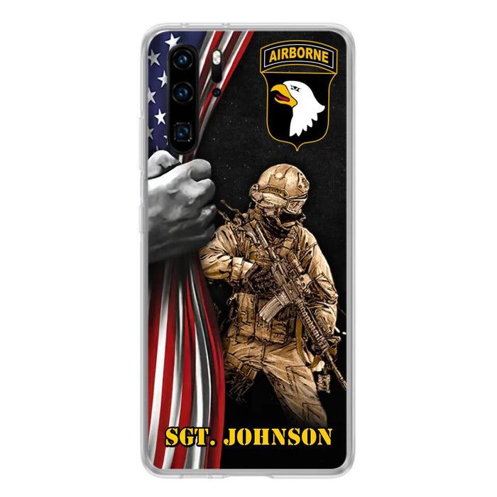 Custom Personalized Veteran Phone Case - Gift Idea For Veteran - Case For Xiaomi, Oppo And Huawei