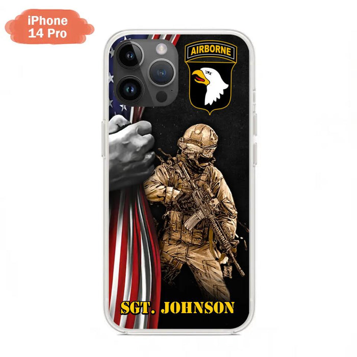 Custom Personalized Veteran Phone Case - Gift Idea For Veteran - Case For iPhone And Samsung