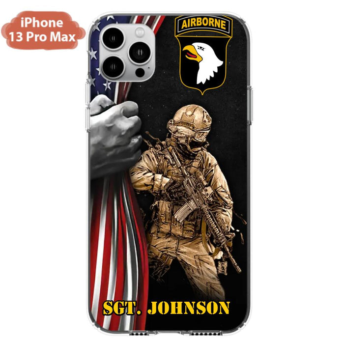 Custom Personalized Veteran Phone Case - Gift Idea For Veteran - Case For iPhone And Samsung