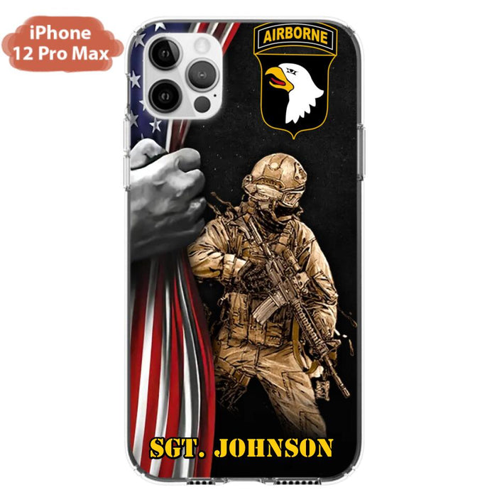 Custom Personalized Veteran Phone Case - Gift Idea For Veteran - Case For iPhone And Samsung