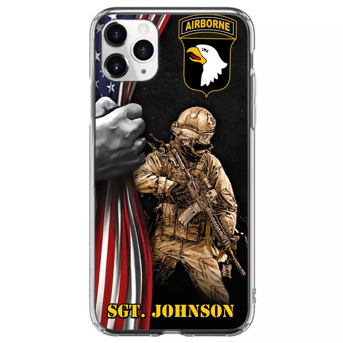 Custom Personalized Veteran Phone Case - Gift Idea For Veteran - Case For iPhone And Samsung