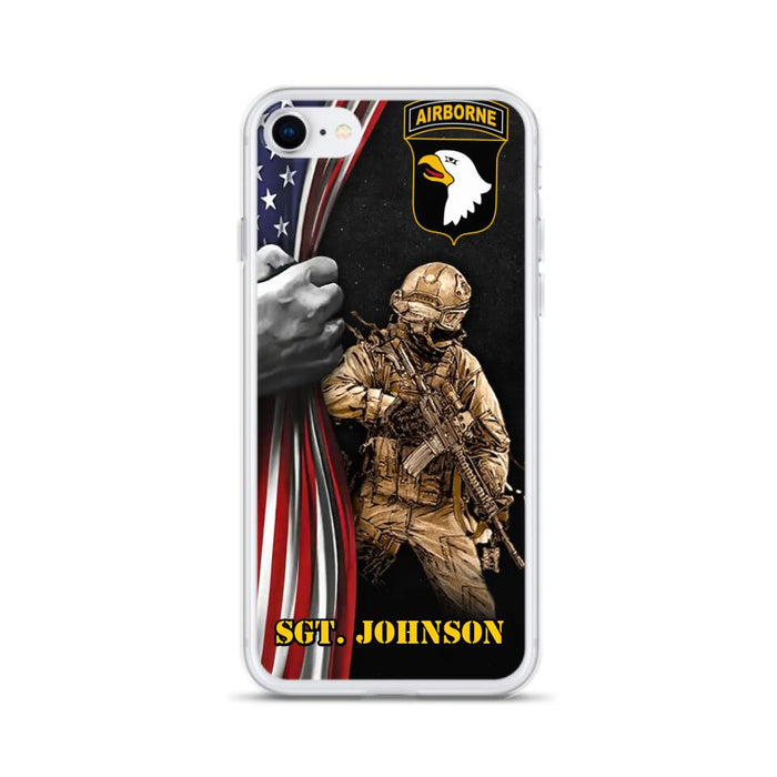 Custom Personalized Veteran Phone Case - Gift Idea For Veteran - Case For iPhone And Samsung