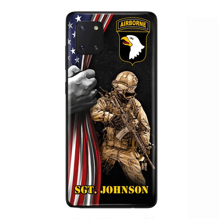 Custom Personalized Veteran Phone Case - Gift Idea For Veteran - Case For iPhone And Samsung