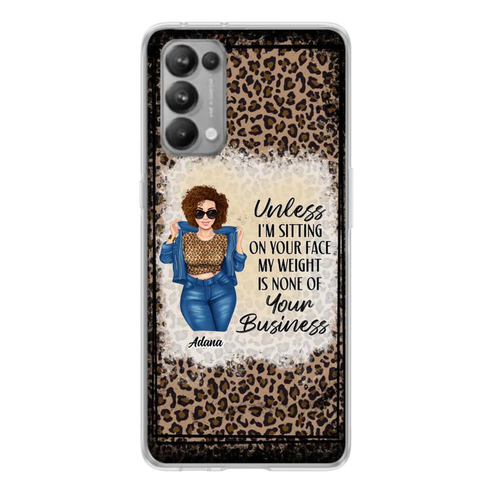 Custom Personalized Sassy Thick Girl Phone Case - Gift For Friend/ Sister/ Birthday Gift - Case For Xiaomi, Oppo And Huawei