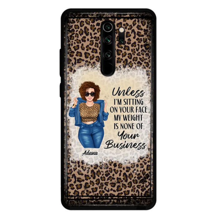 Custom Personalized Sassy Thick Girl Phone Case - Gift For Friend/ Sister/ Birthday Gift - Case For Xiaomi, Oppo And Huawei