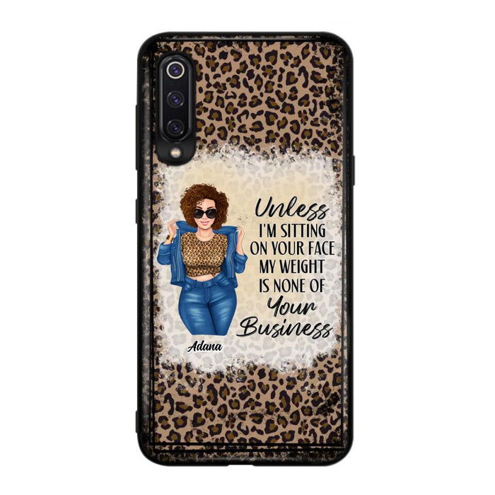 Custom Personalized Sassy Thick Girl Phone Case - Gift For Friend/ Sister/ Birthday Gift - Case For Xiaomi, Oppo And Huawei