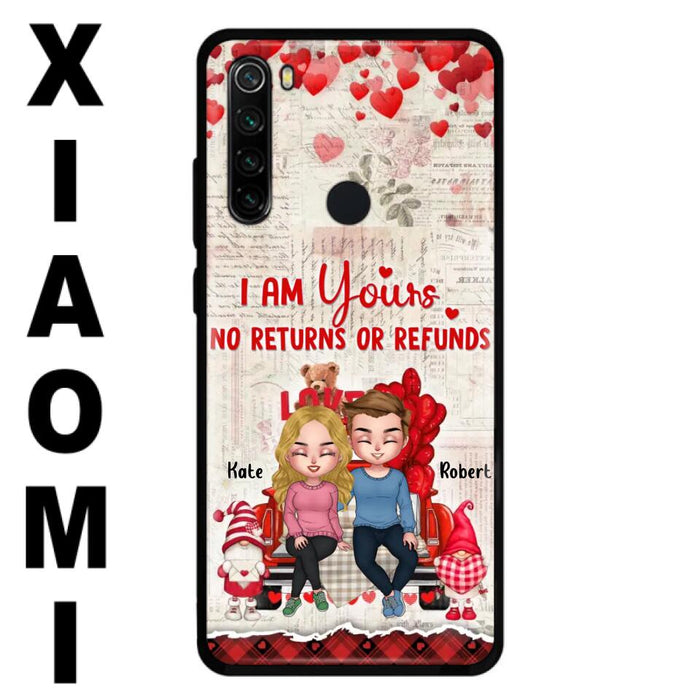 Custom Personalized Couple Truck Phone Case - Gift For Couple - Mother's Day Gift For Wife From Husband - I Am Yours No Returns Or Refunds - Case For Xiaomi, Oppo And Huawei