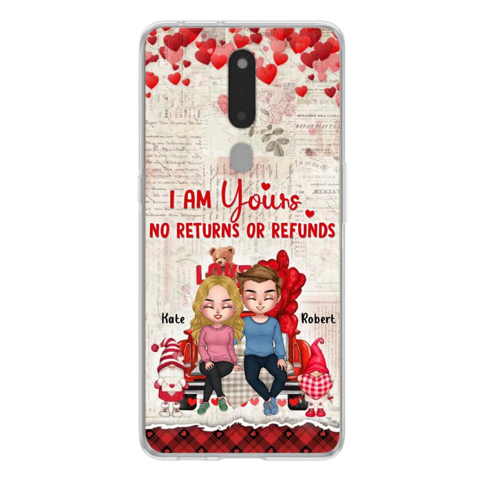 Custom Personalized Couple Truck Phone Case - Gift For Couple - Mother's Day Gift For Wife From Husband - I Am Yours No Returns Or Refunds - Case For Xiaomi, Oppo And Huawei