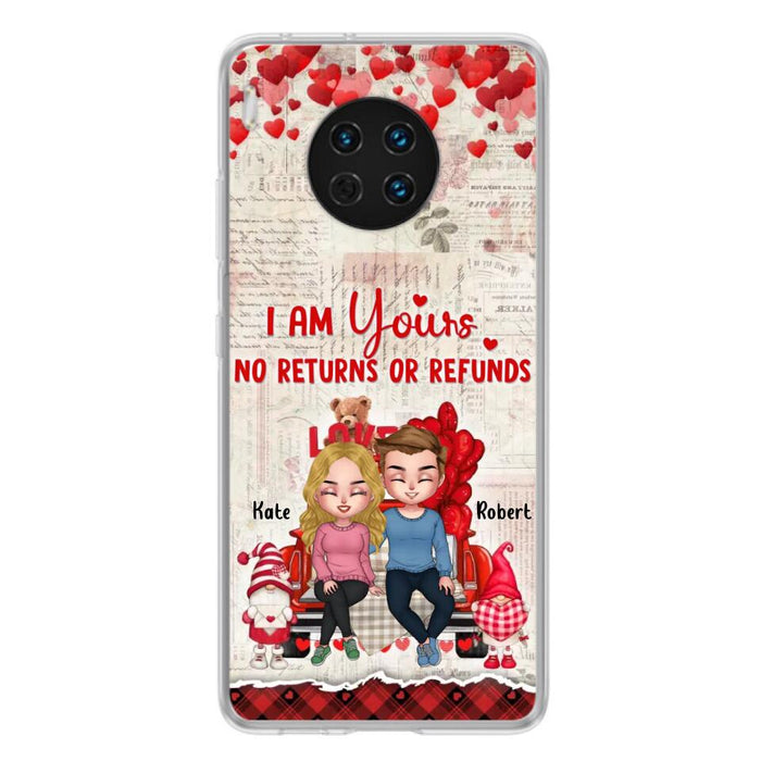 Custom Personalized Couple Truck Phone Case - Gift For Couple - Mother's Day Gift For Wife From Husband - I Am Yours No Returns Or Refunds - Case For Xiaomi, Oppo And Huawei