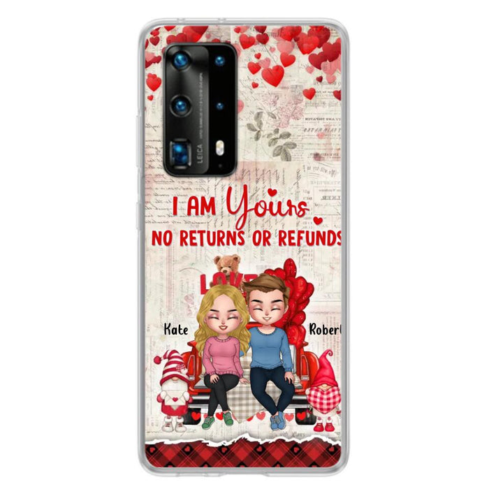 Custom Personalized Couple Truck Phone Case - Gift For Couple - Mother's Day Gift For Wife From Husband - I Am Yours No Returns Or Refunds - Case For Xiaomi, Oppo And Huawei