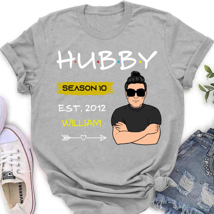 Custom Personalized Couple T-Shirt/ Sweatshirt/ Hoodie - Valentine's Day Gift Idea For Couple/Husband/Wife