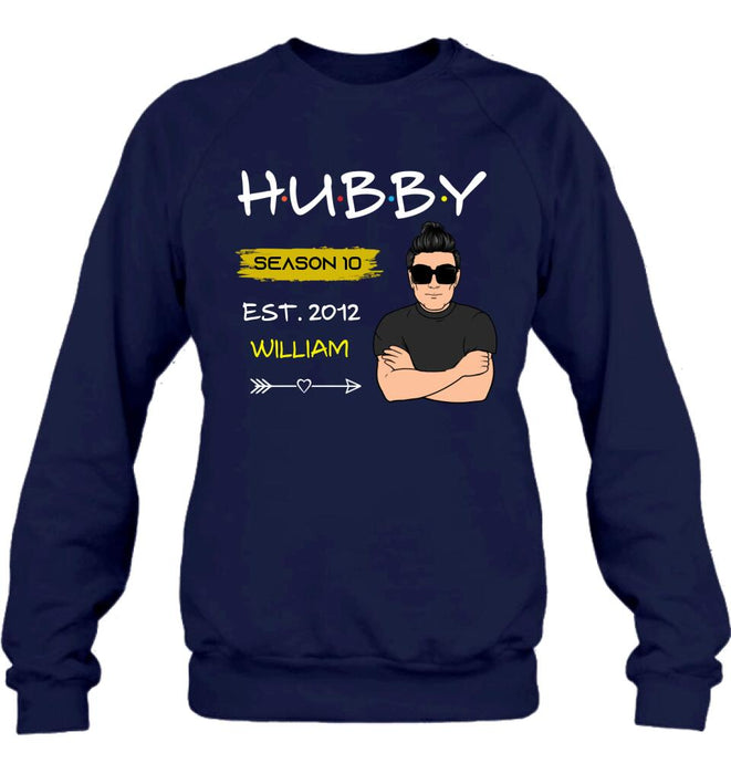 Custom Personalized Couple T-Shirt/ Sweatshirt/ Hoodie - Valentine's Day Gift Idea For Couple/Husband/Wife