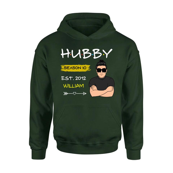 Custom Personalized Couple T-Shirt/ Sweatshirt/ Hoodie - Valentine's Day Gift Idea For Couple/Husband/Wife