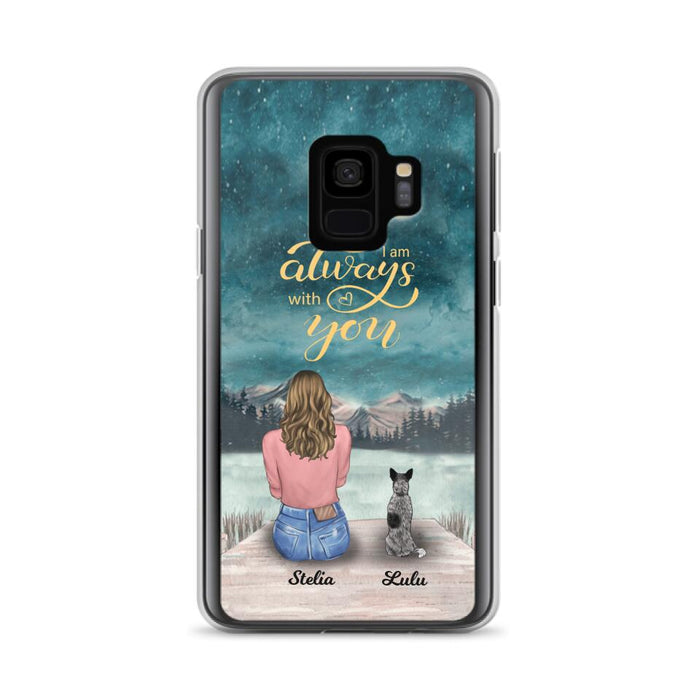 Personalized Phone Case Dog Mom - Gift For Dog Lovers with upto 4 Dogs - Busy Being A Dog Mom