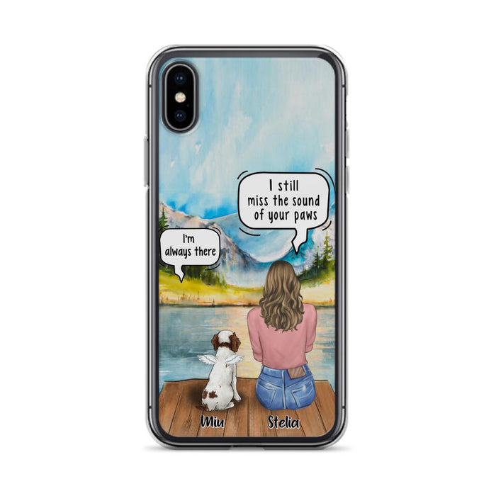 Custom Personalized Dog Mom Phone Case - Upto 4 Pets - Case For Iphone/Samsung - Gift Idea For Pet Lover - FXVV9O