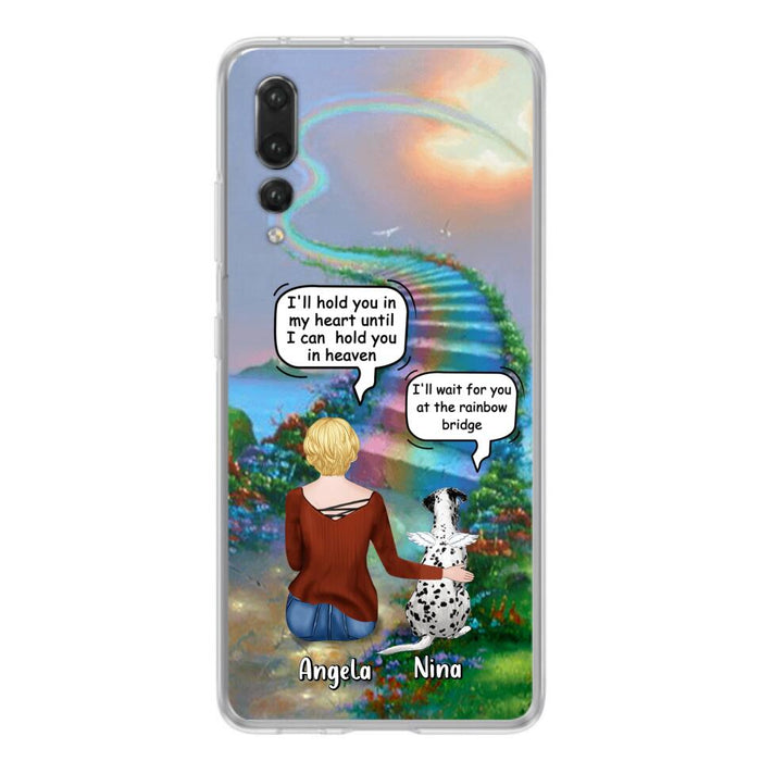 Custom Personalized Memorial Dog Phone Case - Upto 4 Dogs - Memorial Gift For Dog Lovers - Case For Huawei/Oppo/Xiaomi