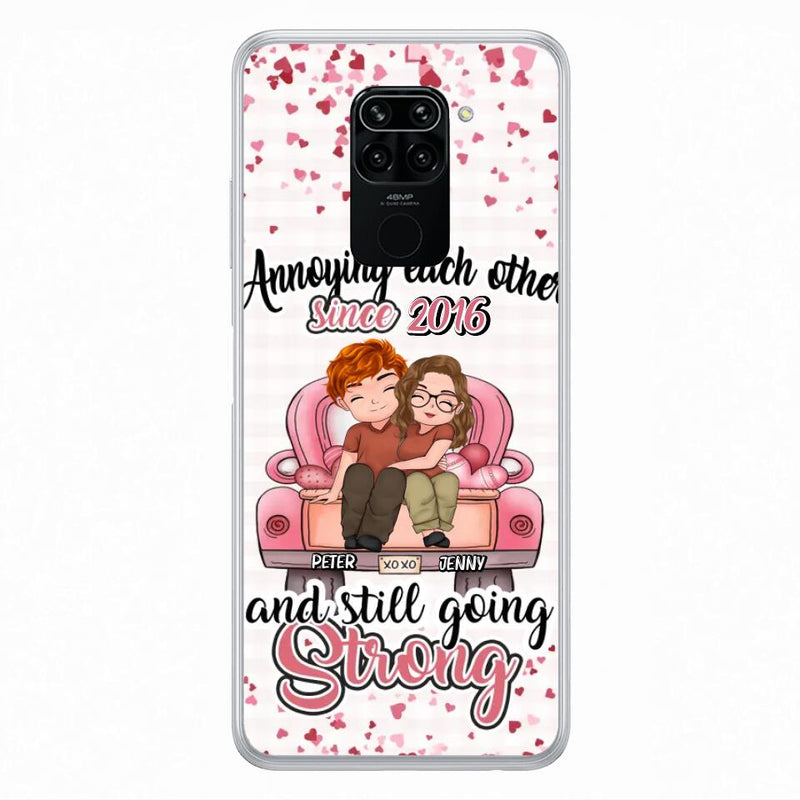 Custom Personalized Couple Phone Case - Valentine's Day/ Birthday/ Anniversary/ Mother's Day Gift For Wife From Husband - Case For Xiaomi, Oppo And Huawei