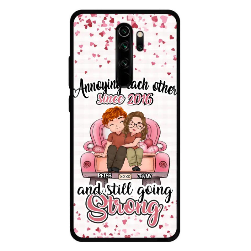 Custom Personalized Couple Phone Case - Valentine's Day/ Birthday/ Anniversary/ Mother's Day Gift For Wife From Husband - Case For Xiaomi, Oppo And Huawei