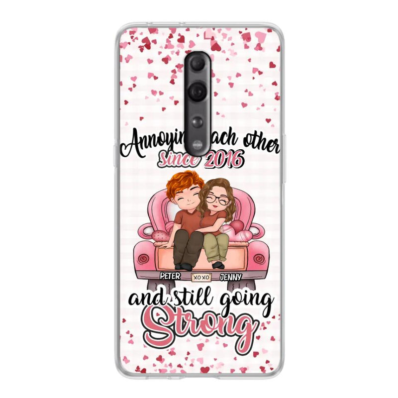 Custom Personalized Couple Phone Case - Valentine's Day/ Birthday/ Anniversary/ Mother's Day Gift For Wife From Husband - Case For Xiaomi, Oppo And Huawei