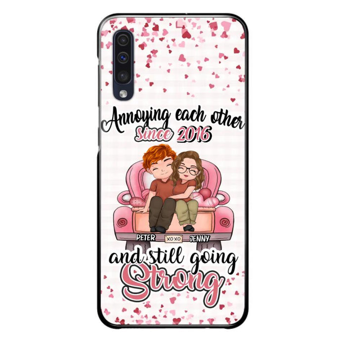 Custom Personalized Couple Phone Case - Valentine's Day/ Birthday/ Anniversary/ Mother's Day Gift For Wife From Husband - Case For iPhone And Samsung