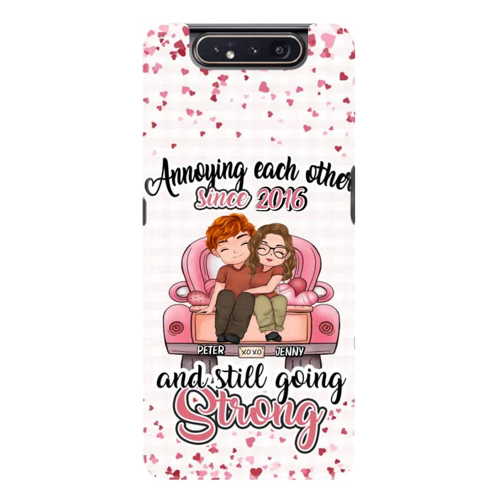 Custom Personalized Couple Phone Case - Valentine's Day/ Birthday/ Anniversary/ Mother's Day Gift For Wife From Husband - Case For iPhone And Samsung