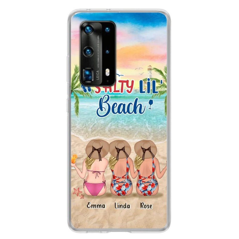 Personalized Beach Girls Phone Case - Up to 3 Girls - Gift Idea For Friends/Sisters - Salty Lil' Beach - Case For Xiaomi, Oppo And Huawei