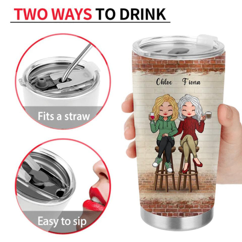 Custom Personalized Mother Tumbler - Mother's Day Gift Idea For Mother From Daughter - Still Need Mom