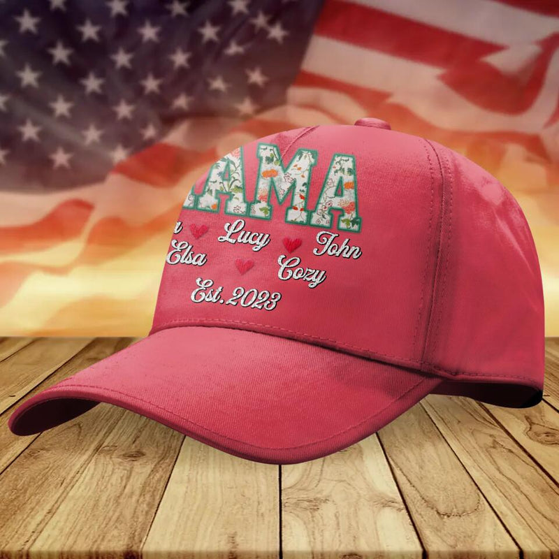 Personalized Mother's Day Cap - Mother's Day Gift Idea For Grandma/Mother