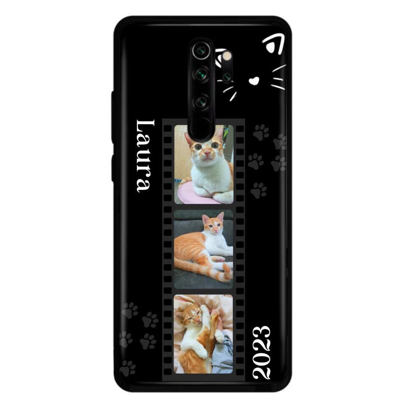 Custom Personalized Pet Photo Film Oppo/Xiaomi/Huawei Phone Case - Gift for Cat Lovers/Birthday Gift