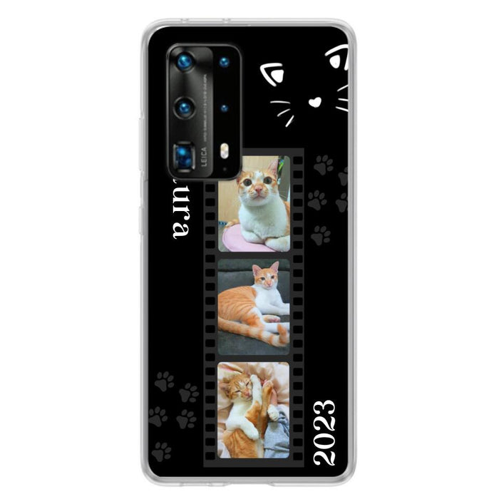 Custom Personalized Pet Photo Film Oppo/Xiaomi/Huawei Phone Case - Gift for Cat Lovers/Birthday Gift