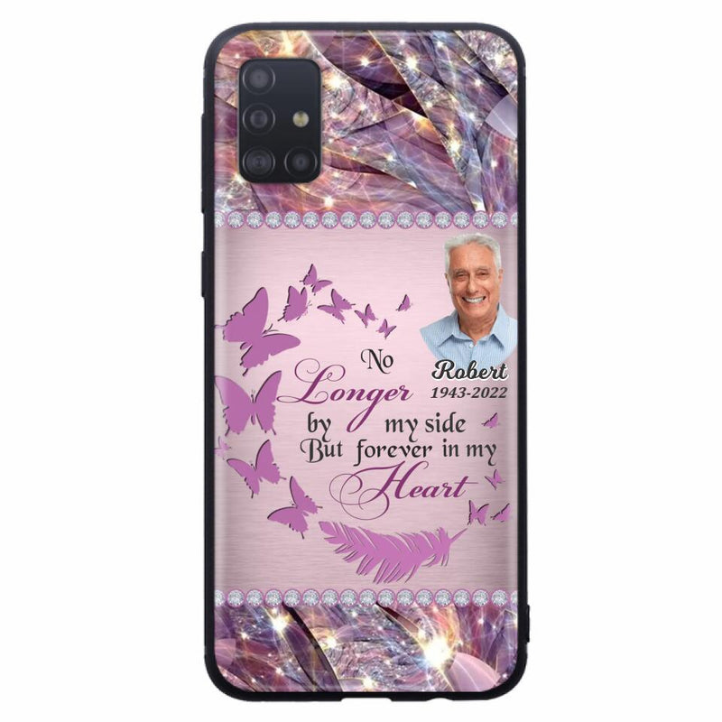 Custom Personalized Memorial Photo iPhone/ Samsung Phone Case - Memorial Gift Idea - No Longer By My Side But Forever In My Heart