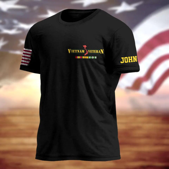 Custom Personalized Vietnam Veteran T-shirt - Gift Idea For Veteran - We Were The Best American Had