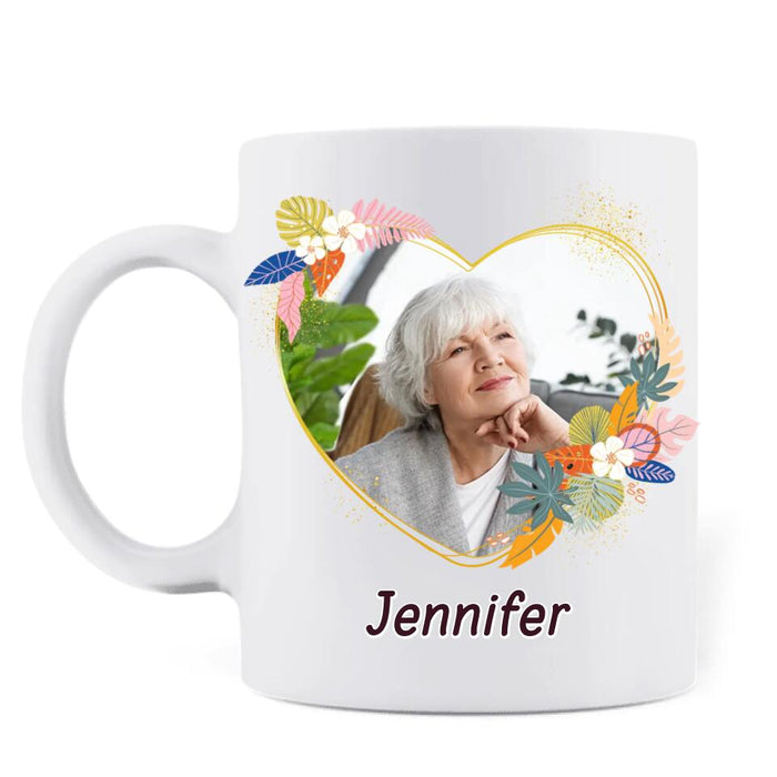 Custom Personalized Thanks Mom Coffee Mug - Mother's Day Gift For Mom From Children - Thanks For Putting Up With My Sibling Love Your Favorite