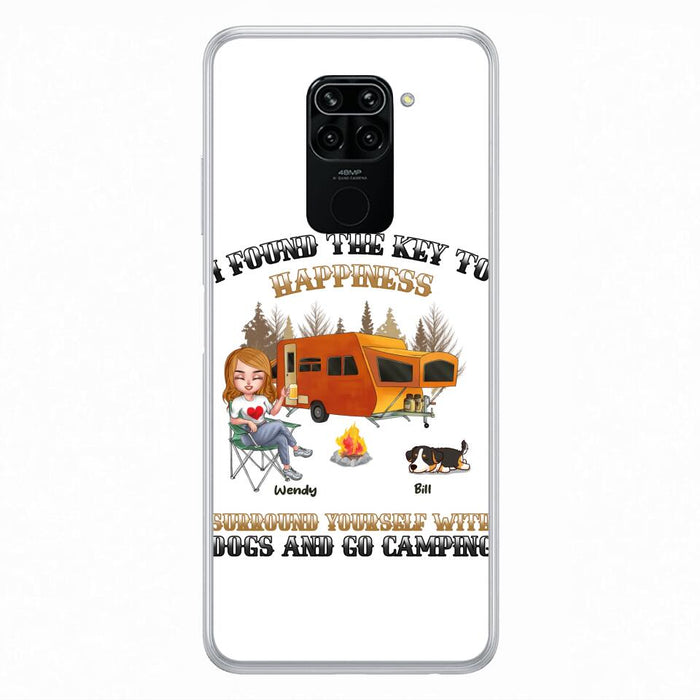 Custom Personalized Dog Camping Queen Phone Case - Gift Idea For Camping Lovers/Friends/ Dog Mom - Upto 5 Dogs - Case For Xiaomi/Oppo/Huawei