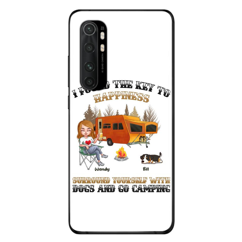 Personalized Dog Camping Queen Phone Case - Gift Idea For Camping Lovers/Friends/ Dog Mom - Up to 5 Dogs - Case For Xiaomi/Oppo/Huawei