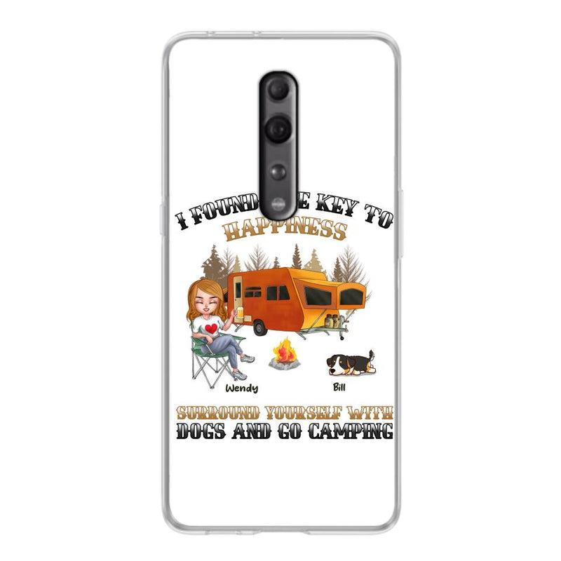 Personalized Dog Camping Queen Phone Case - Gift Idea For Camping Lovers/Friends/ Dog Mom - Up to 5 Dogs - Case For Xiaomi/Oppo/Huawei