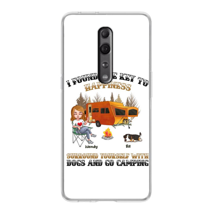 Custom Personalized Dog Camping Queen Phone Case - Gift Idea For Camping Lovers/Friends/ Dog Mom - Upto 5 Dogs - Case For Xiaomi/Oppo/Huawei