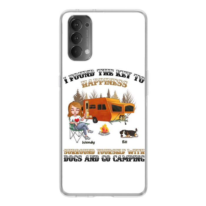 Custom Personalized Dog Camping Queen Phone Case - Gift Idea For Camping Lovers/Friends/ Dog Mom - Upto 5 Dogs - Case For Xiaomi/Oppo/Huawei