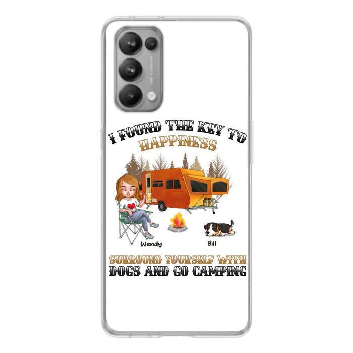 Custom Personalized Dog Camping Queen Phone Case - Gift Idea For Camping Lovers/Friends/ Dog Mom - Upto 5 Dogs - Case For Xiaomi/Oppo/Huawei