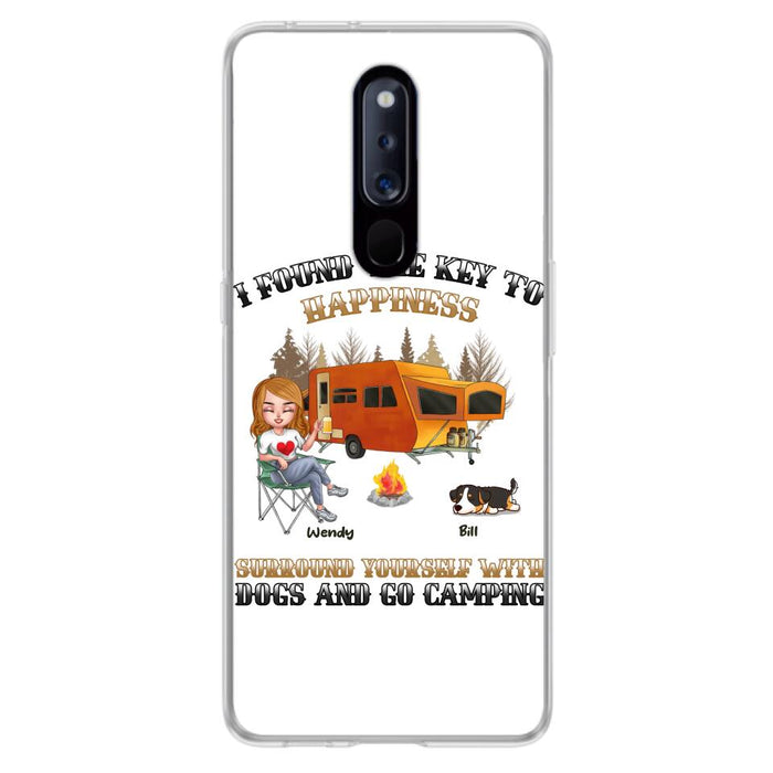 Custom Personalized Dog Camping Queen Phone Case - Gift Idea For Camping Lovers/Friends/ Dog Mom - Upto 5 Dogs - Case For Xiaomi/Oppo/Huawei