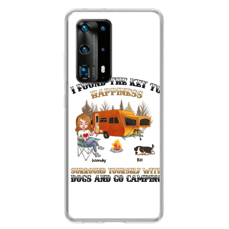 Personalized Dog Camping Queen Phone Case - Gift Idea For Camping Lovers/Friends/ Dog Mom - Up to 5 Dogs - Case For Xiaomi/Oppo/Huawei