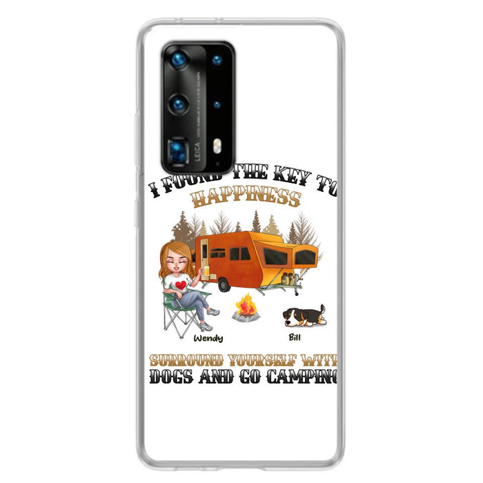 Custom Personalized Dog Camping Queen Phone Case - Gift Idea For Camping Lovers/Friends/ Dog Mom - Upto 5 Dogs - Case For Xiaomi/Oppo/Huawei