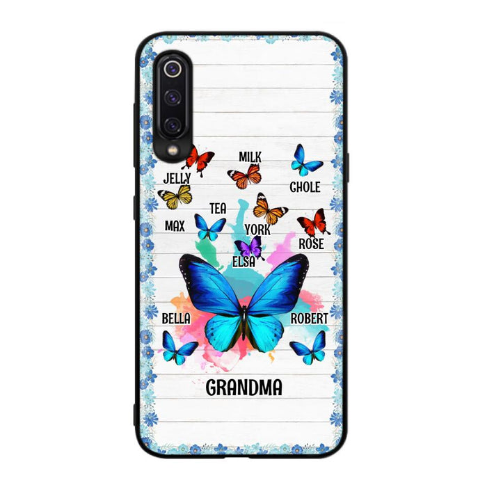 Custom Personalized Grandma Phone Case - Up to 10 Kid's Name - Mother's Day Gift Idea For Grandma - Case For Xiaomi/ Oppo/ Huawei