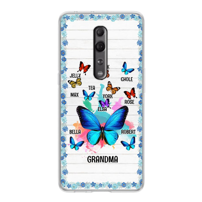 Custom Personalized Grandma Phone Case - Up to 10 Kid's Name - Mother's Day Gift Idea For Grandma - Case For Xiaomi/ Oppo/ Huawei